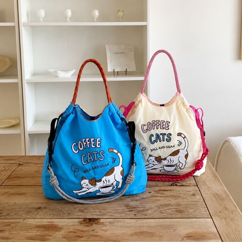 Women Bags Discount - 【Hot Sales】Modieuze dames shopper met borduurwerk,