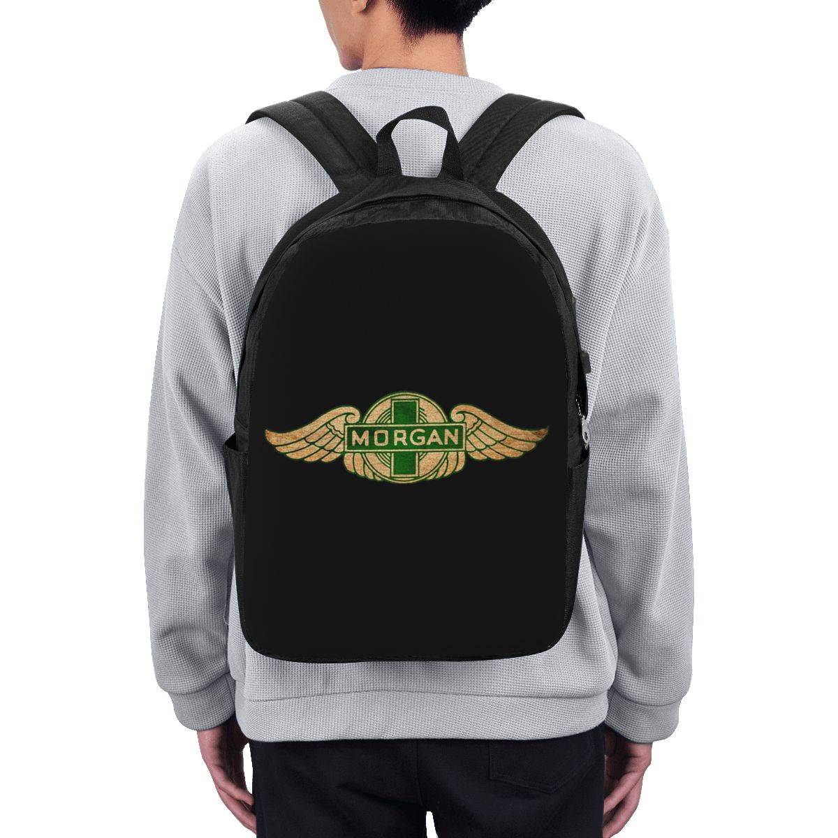 Woman In Bag - Morgan Motor Car Company Rugzak Reisnotebooktas