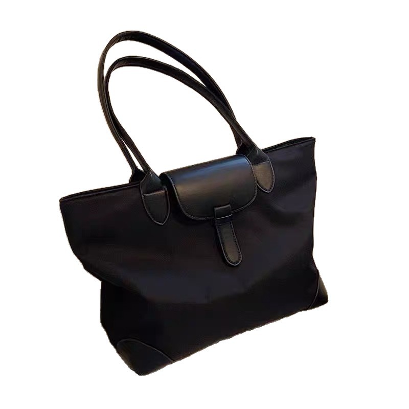 Women Bags Polene - Dames Oxford Nylon Tote Bag Grote