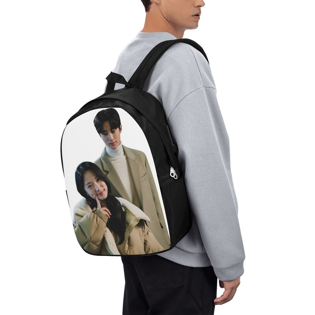 Women Bags For College - Mooie Runner Kdrama Fanart Rugzak Reisnotebooktas