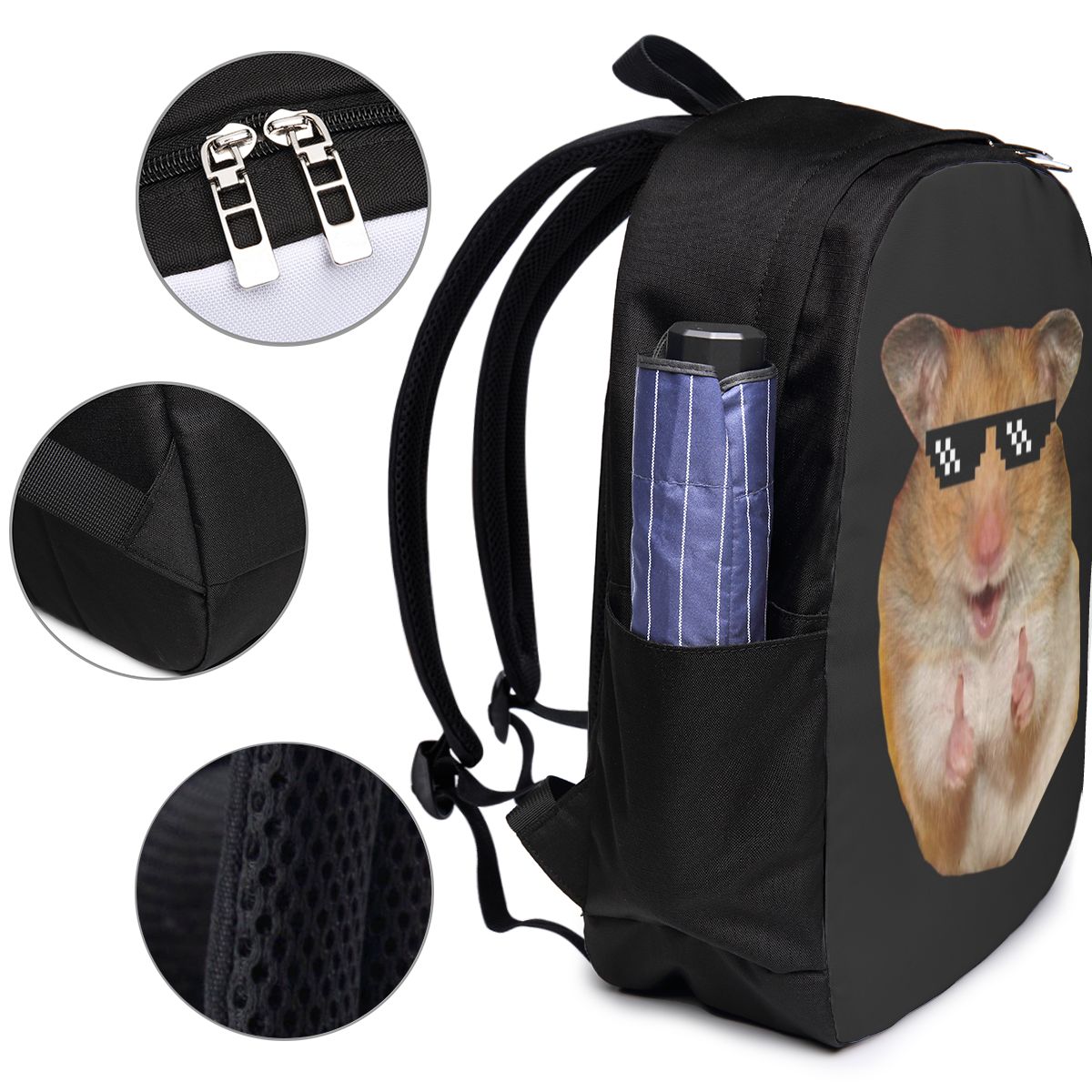 Grappige hamster rugzak reisno - Women Bags For College recensie en prijs
