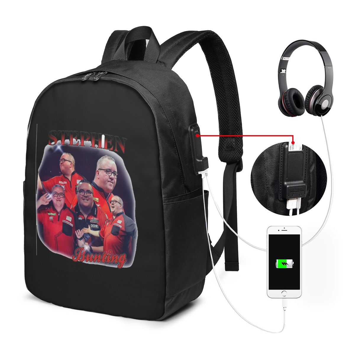 Stephen Bunting Bootleg Rugzak - Women Bags For College recensie en prijs