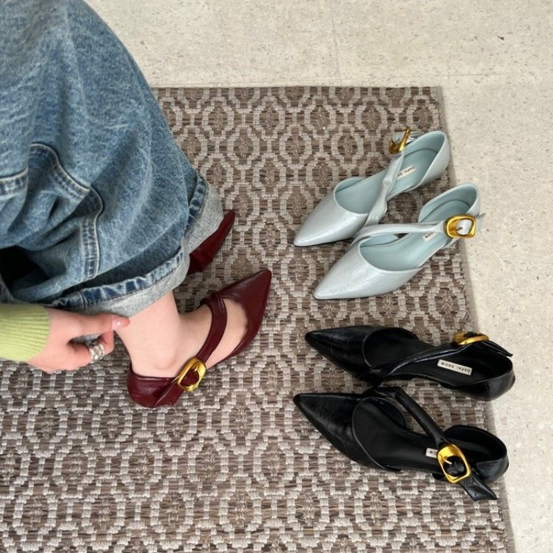 Franse blokhak spitse teen tas - Women Bags Rome recensie en prijs