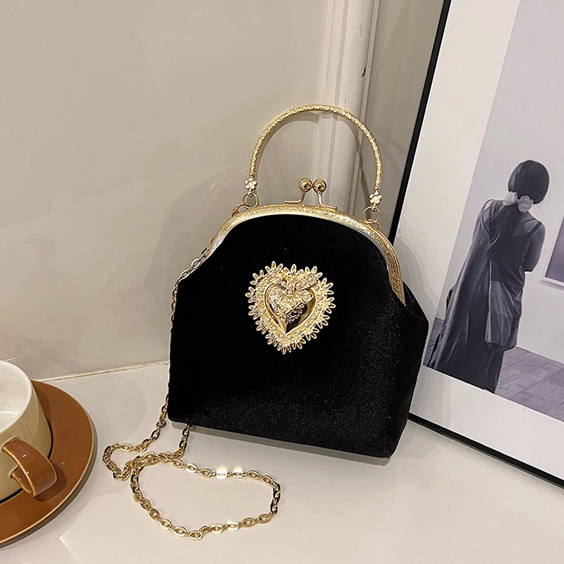 Kettingen Fluwelen Frame Hart  - Women Bags Discount recensie en prijs