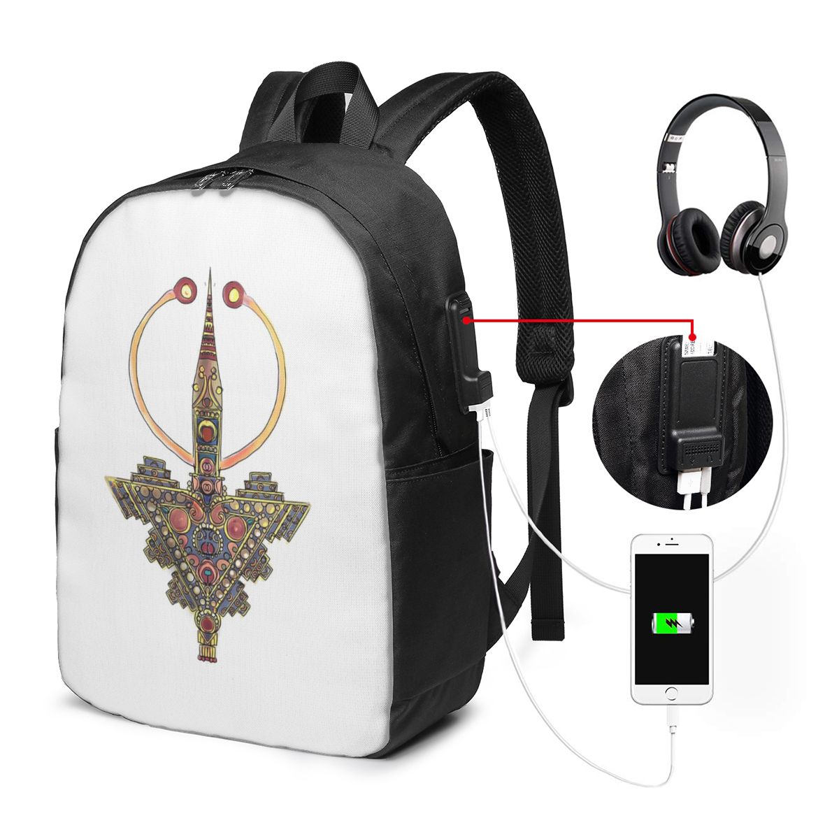 Kabyle Jewelry Amazigh Marokko - Woman In Bag recensie en prijs