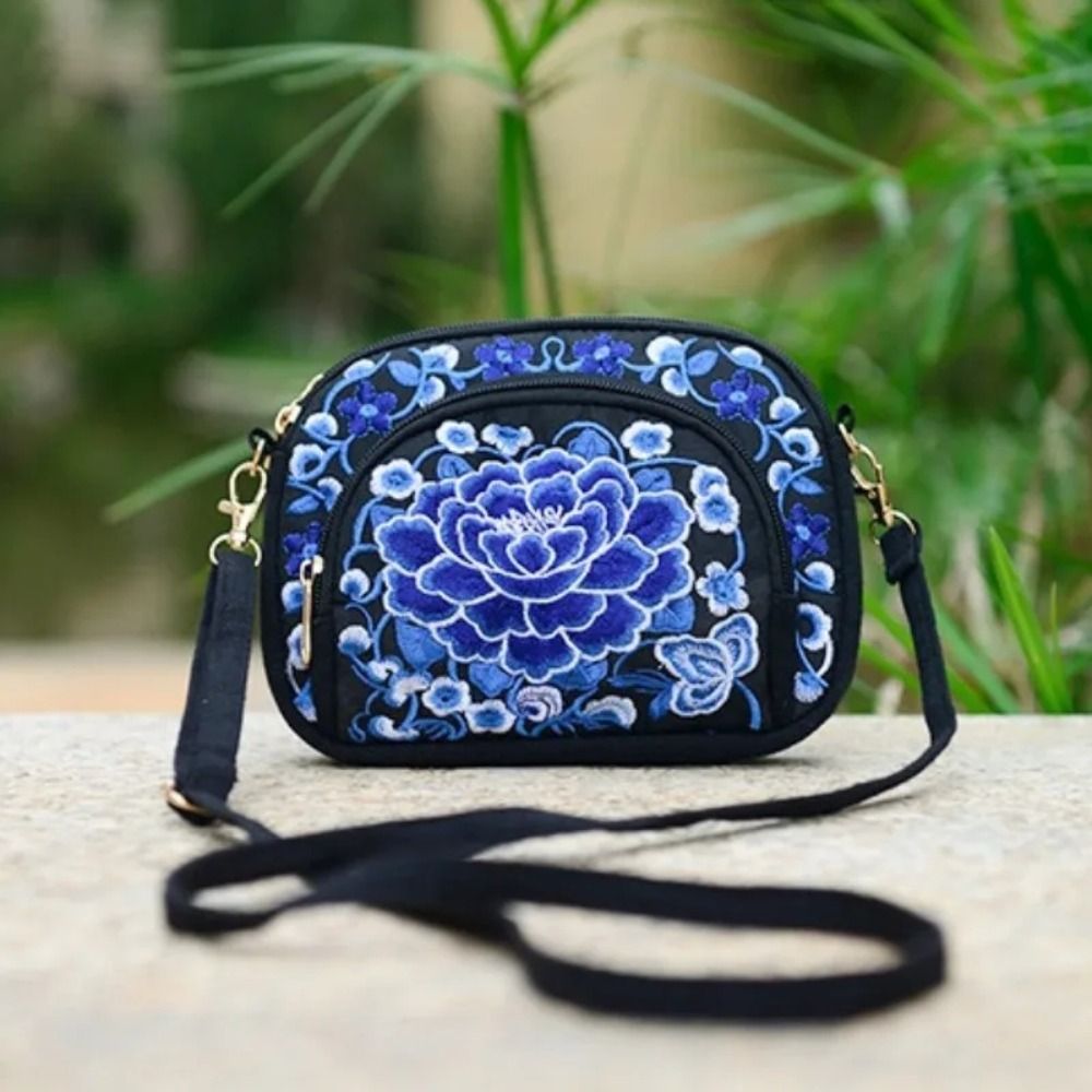 Vintage bloemen geborduurde da - Women Bags In Amazon recensie en prijs