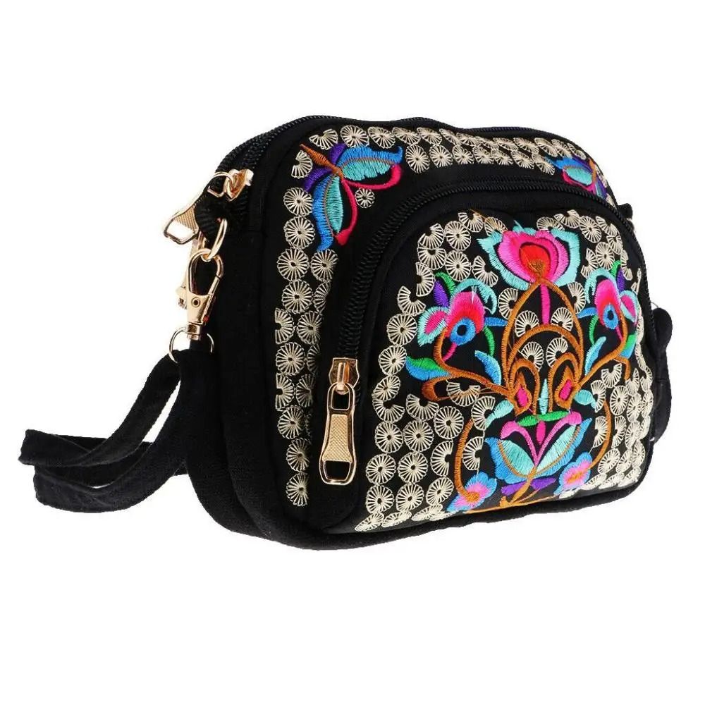 Vintage bloemen geborduurde da - Women Bags In Amazon recensie en prijs